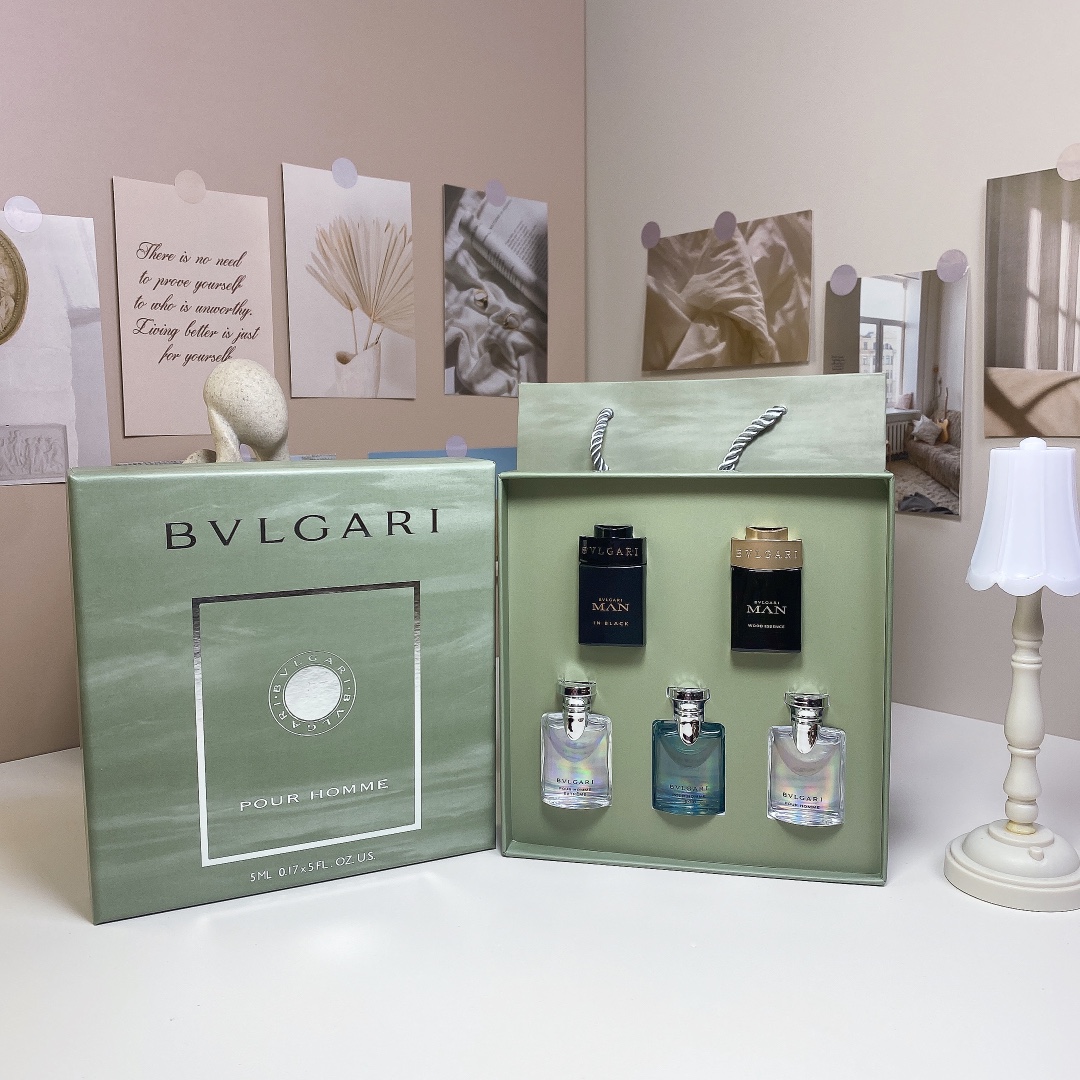 Bvlgari Darjeeling Tea Perfume Sampler Set of 5