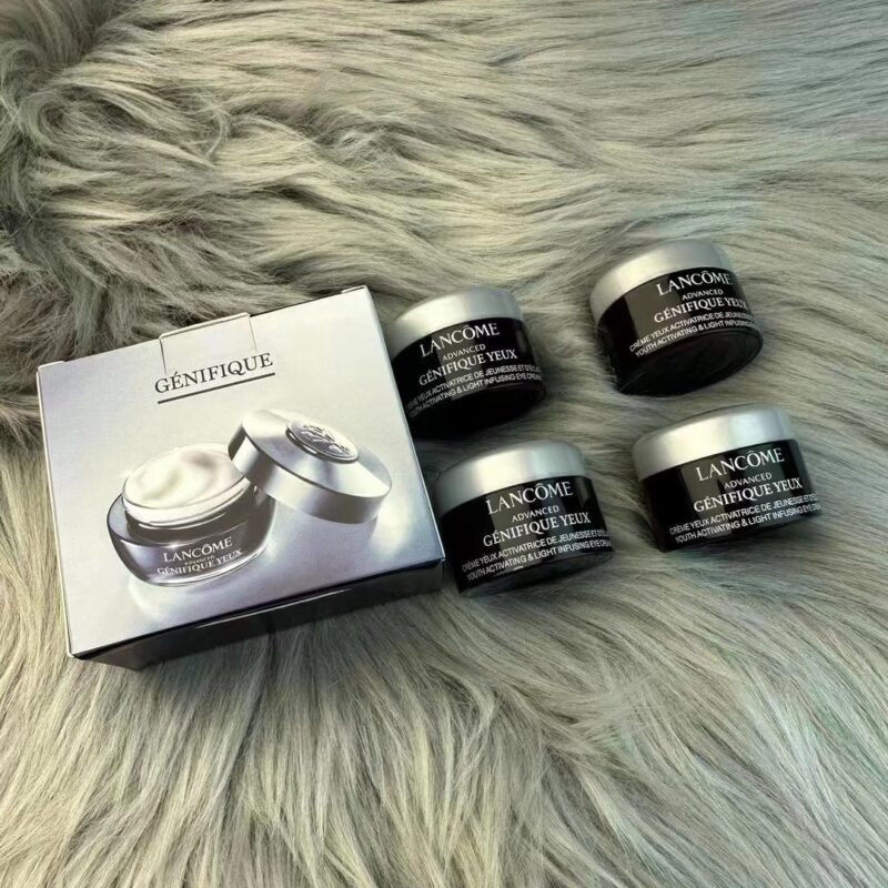 Lancome Small Black Bottle Eye Cream Sample Set of Four